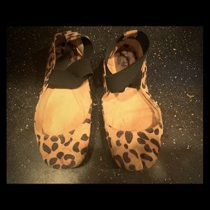 Shoes Leopard Ballet Slippers